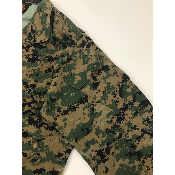 Propper International USMC Navy Mens M Camo Button Front Jacket *12 - Picture 7 of 9